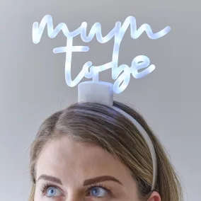 'Mum to Be'' világítós fejpánt