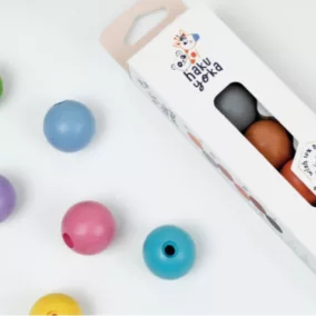   Haku Yoka Marokkréta gyöngyök méhviaszos készlet 6 db-os - Macaron színek