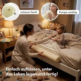   Hakuna Matte felfújható leesésgátló ágyhoz - Stars 125 cm