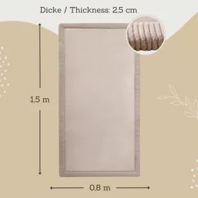   Hakuna matte memóriahabos puha gyerekszőnyeg 80x150 cm - Bézs