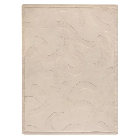 Hakuna matte memóriahabos puha gyerekszőnyeg 150x200 cm - Gentle Arcs Bézs