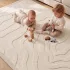 Hakuna matte memóriahabos puha gyerekszőnyeg 150x200 cm - Ground Flow Bézs