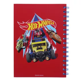 Hot Wheels Jegyzetfüzet A5