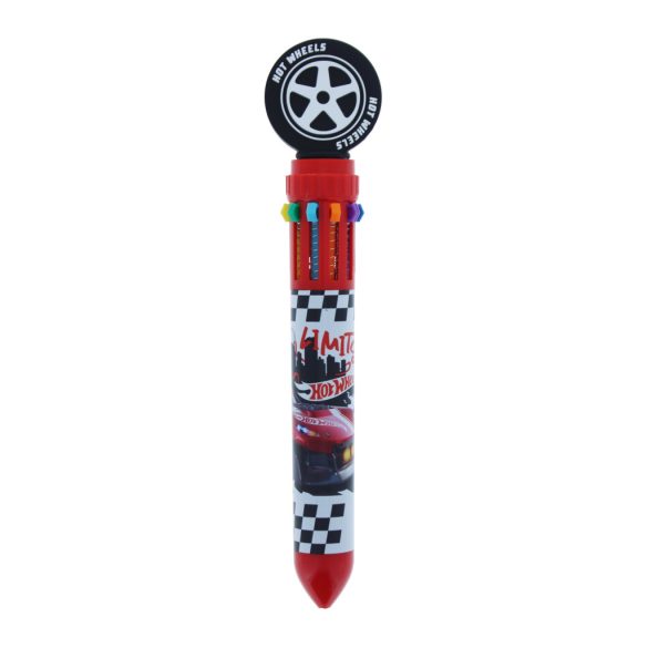 Hot Wheels 10 színű golyóstoll