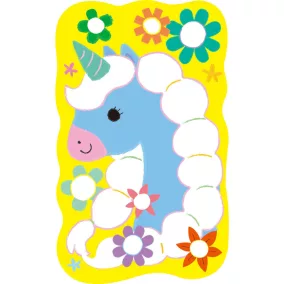 Haku Yoka Pontozó mini színező könyv - Unikornisok