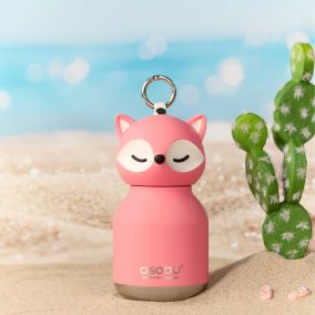 Asobu Mini rókás Bestie kulacs 200 ml