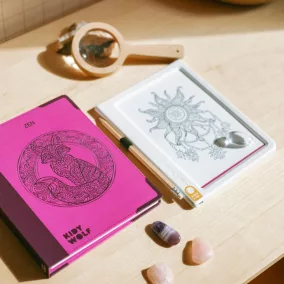 Kidywolf mintafüzet K-Draw Pad rajztáblához - Zen - Zen