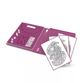 Kidywolf mintafüzet K-Draw Pad rajztáblához - Zen - Zen