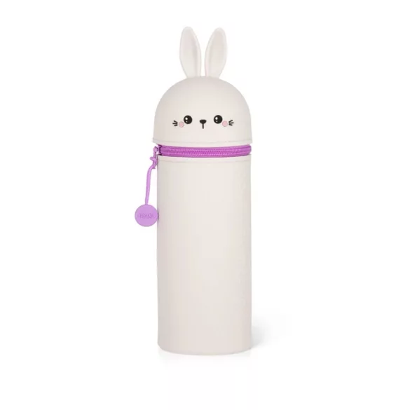 Legami szilikon hengertolltartó 2:1 (18 -5x6 -3 cm) nyuszis KAWAII