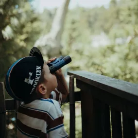 Kidybinocular ütésálló távcső - Blue
