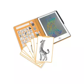 Kidywolf LCD rajztábla - Állatok - Kidydraw Mini Animals