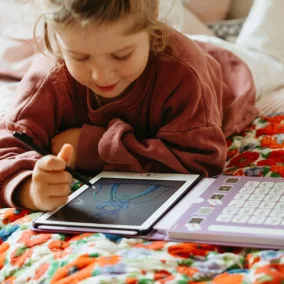   Kidywolf LCD rajztábla - Hercegnők - Kidydraw Mini Princess