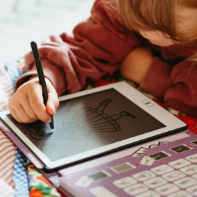   Kidywolf LCD rajztábla - Hercegnők - Kidydraw Mini Princess