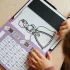 Kidywolf LCD rajztábla - Hercegnők - Kidydraw Mini Princess