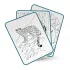 Kidywolf átvilágítós rajztábla 30 mintával - Állatok - Kidydraw Pad 8 Animals