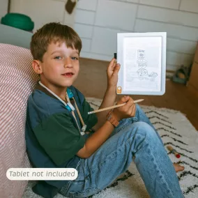   Kidywolf mintafüzet Kidydraw Pad 6 rajztáblához - Hétköznapi hősök - Everyday Heroes