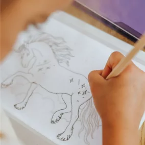   Kidywolf mintafüzet Kidydraw Pad 8 rajztáblához - Mesevilág - Once Upon a Time