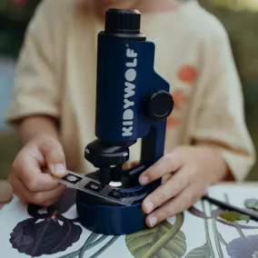 Kidymicroscope hordozható mikroszkóp blue