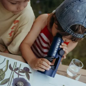 Kidymicroscope hordozható mikroszkóp blue