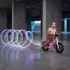 Kick'n'Roll LED-es futóbicikli - Pink