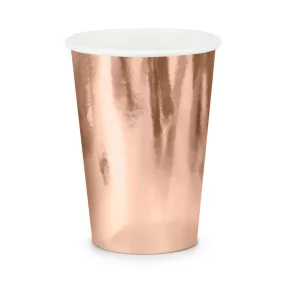 Rosegold Papírpohár - 6 db-os csomag