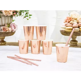 Rosegold Papírpohár - 6 db-os csomag