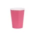 Papírpohár - dark pink - 6 db-os csomag