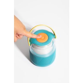   MOB Karaoke szett - Bluetooth hangszóró fénnyel és mikrofonnal - kék