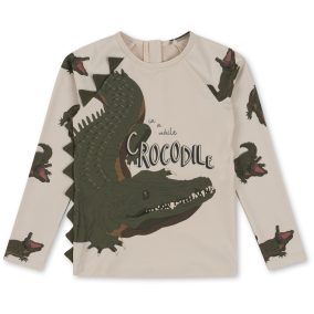 Konges Slojd Aster hosszú ujjú úszó póló - Krokodil