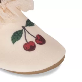 Konges Slojd Strut fodros strandcipő - Cherry 28-29
