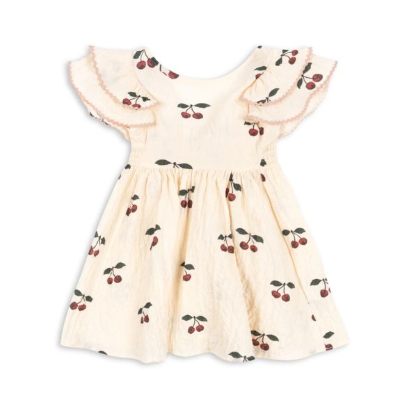 Konges Slojd Elin Dress - Grande Cerise 3 év