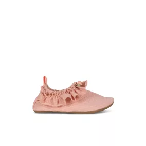 Konges Slojd Fleuri fodros strandcipő - Powder pink