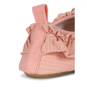 Konges Slojd Fleuri fodros strandcipő - Powder pink