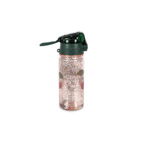 Konges Slojd Csillámos vizes palack - Cherry Glitter