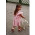 Konges Slojd Evia Bow Dress - Cherry Pink 