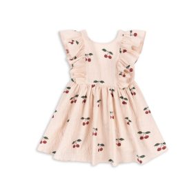 Konges Slojd Elin Dress - Pink Cherry - 5-6 év