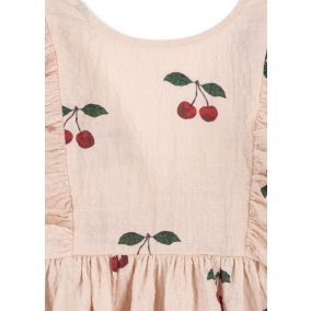 Konges Slojd Elin Dress - Pink Cherry - 5-6 év