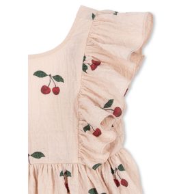 Konges Slojd Elin Dress - Pink Cherry - 5-6 év