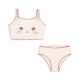 Konges Slojd Kitty Bikiki - Soft pink