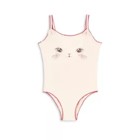 Konges Slojd Kitty Fürdőruha - 5-6 év - Soft pink