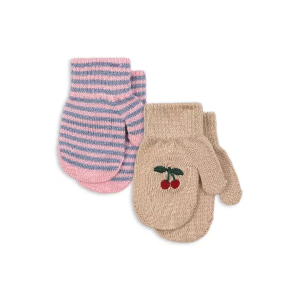 Konges Slojd Babakesztyű - Cherry - 1-2 év