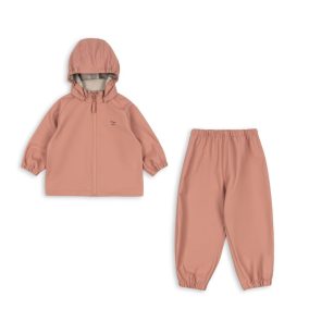 Konges Slojd Esőkabát+nadrág szett - Cherry