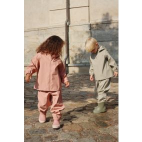 Konges Slojd Esőkabát+nadrág szett - Cherry