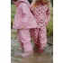 Konges Slojd Thermo Bélelt esőkabát+nadrág szett - Amour Pink 12 hó