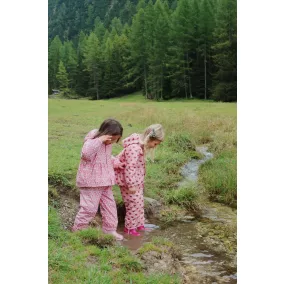   Konges Slojd Thermo Bélelt esőkabát+nadrág szett - Amour Pink