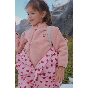 Konges Slojd Thermy polár kabát - Cherry 2 év