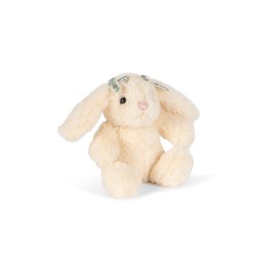   Konges Slojd Húsvéti plüss nyuszi tojásban - Virágmintás