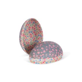   Konges Slojd Húsvéti plüss nyuszi tojásban - Virágmintás