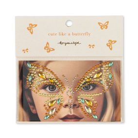 Konges Slojd Pillangós arcdísz kövek