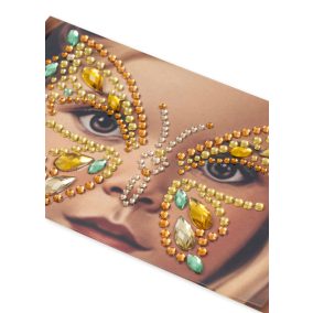 Konges Slojd Pillangós arcdísz kövek